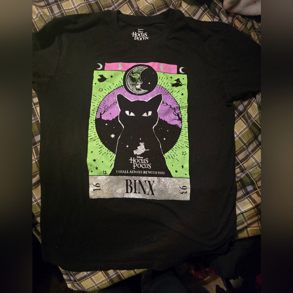 Disney Black Hocus Pocus Cat Tee